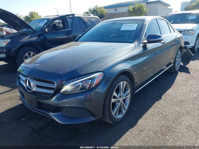 45590077 :رقم المزاد ، 55SWF4KB6FU053227 vin ، 2015 Mercedes-benz C 300 4matic مزاد بيع