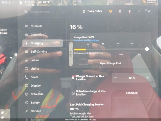 Aukcja sprzedaży 2023 Tesla Model Y Rwd, vin: 7SAYGDED3PF939871, numer aukcji: 45590123