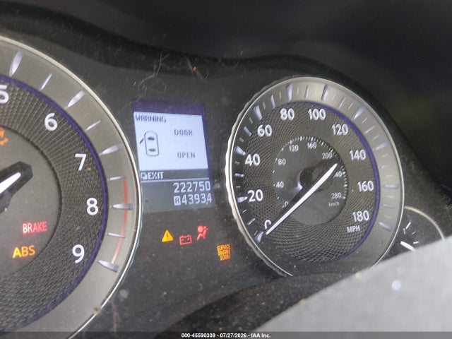 Aukcja sprzedaży 2012 Infiniti M37x, vin: JN1BY1AR0CM395155, numer aukcji: 45590309