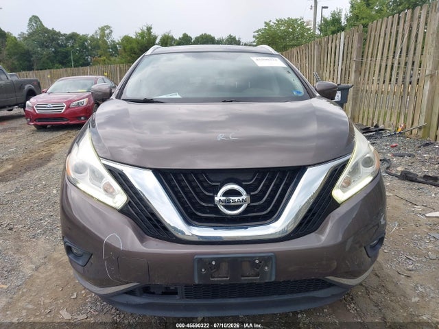 Nissan MURANO SL 2016 5N1AZ2MH6GN154629 Image 12