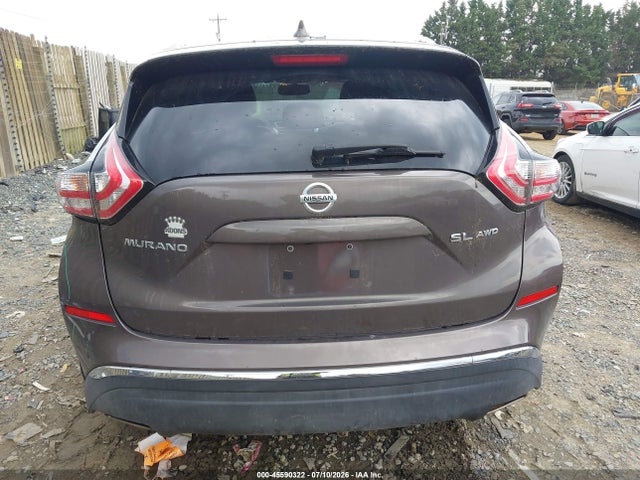 Nissan MURANO SL 2016 5N1AZ2MH6GN154629 Image 16