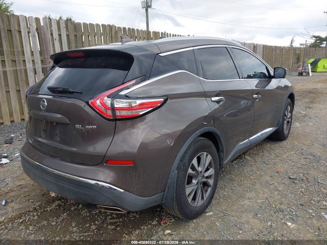 Nissan MURANO SL 2016 5N1AZ2MH6GN154629 Image 4