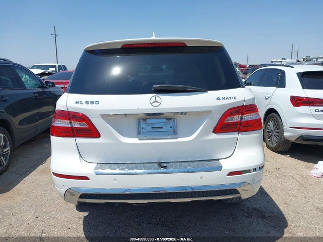 45590393 :رقم المزاد ، 4JGDA7DB9EA394923 vin ، 2014 Mercedes-benz Ml 550 4matic مزاد بيع