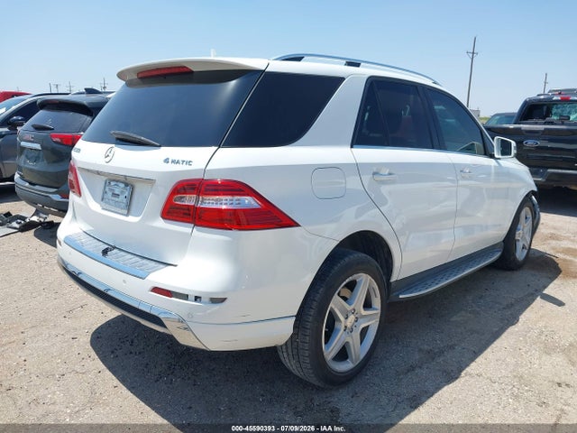 45590393 :رقم المزاد ، 4JGDA7DB9EA394923 vin ، 2014 Mercedes-benz Ml 550 4matic مزاد بيع