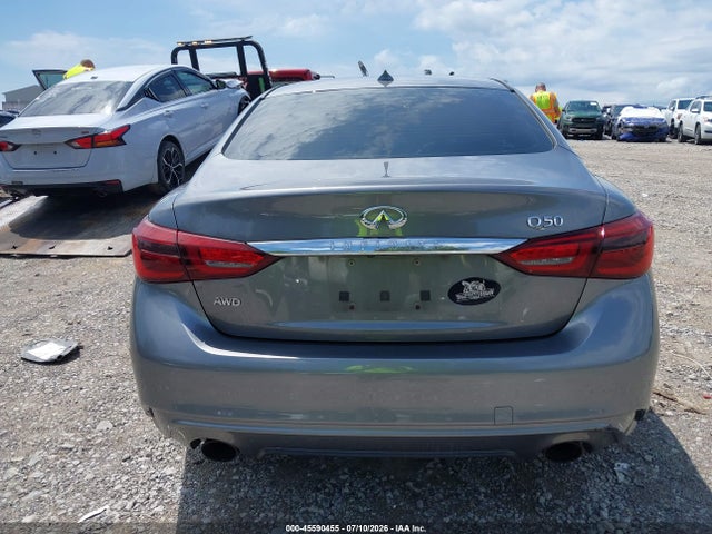 Продаж на аукціоні авто 2018 Infiniti Q50 3.0t Luxe, vin: JN1EV7AR2JM441817, номер лоту: 45590455