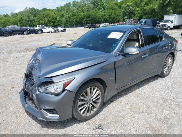 Продаж на аукціоні авто 2018 Infiniti Q50 3.0t Luxe, vin: JN1EV7AR2JM441817, номер лоту: 45590455