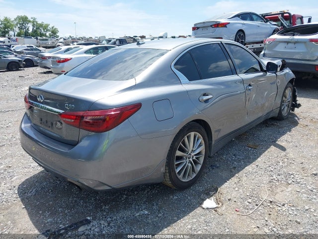 Продаж на аукціоні авто 2018 Infiniti Q50 3.0t Luxe, vin: JN1EV7AR2JM441817, номер лоту: 45590455