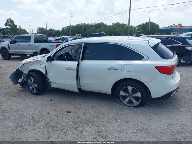 Продажа на аукционе авто 2016 Acura Mdx Acurawatch Plus Package, vin: 5FRYD3H28GB016200, номер лота: 45590484