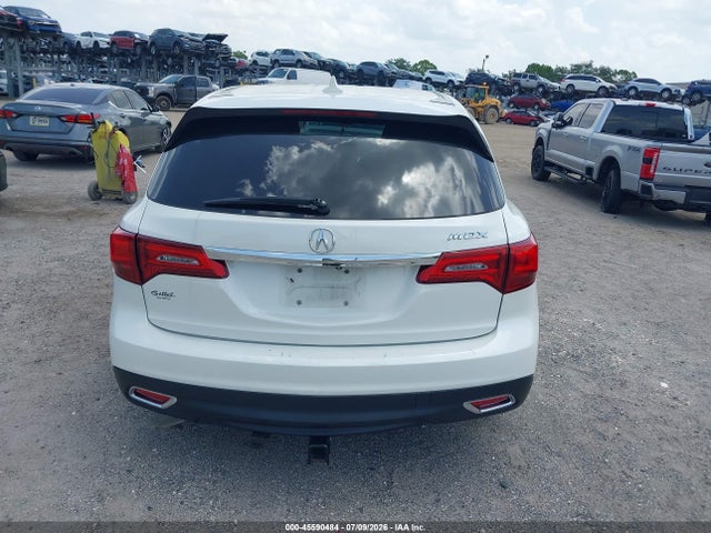 Продажа на аукционе авто 2016 Acura Mdx Acurawatch Plus Package, vin: 5FRYD3H28GB016200, номер лота: 45590484