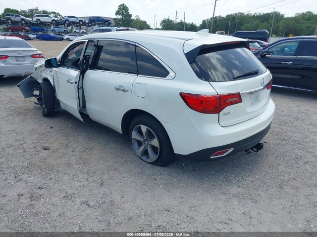 Продажа на аукционе авто 2016 Acura Mdx Acurawatch Plus Package, vin: 5FRYD3H28GB016200, номер лота: 45590484