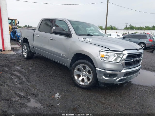 45590488 :رقم المزاد ، 1C6SRFFT2KN608134 vin ، 2019 Ram 1500 Big Horn/lone Star  4x4 5'7 Box مزاد بيع