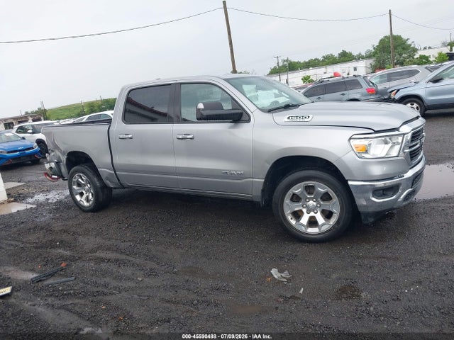 45590488 :رقم المزاد ، 1C6SRFFT2KN608134 vin ، 2019 Ram 1500 Big Horn/lone Star  4x4 5'7 Box مزاد بيع