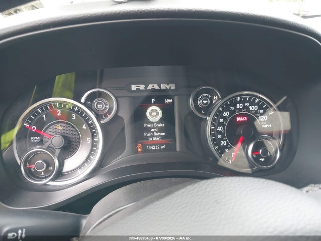 45590488 :رقم المزاد ، 1C6SRFFT2KN608134 vin ، 2019 Ram 1500 Big Horn/lone Star  4x4 5'7 Box مزاد بيع