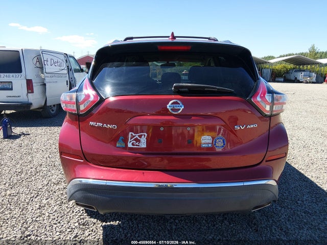 Nissan MURANO SV 2018 5N1AZ2MH7JN125986 Image 17