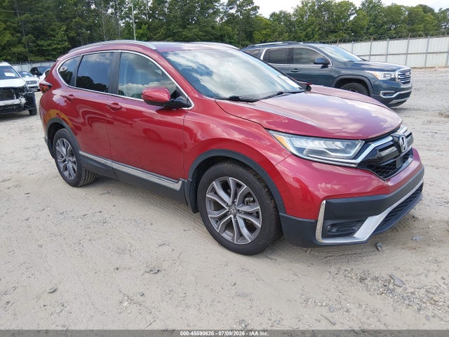2021 Honda Cr-v 2wd Touring მანქანა იყიდება აუქციონზე, vin: 7FARW1H9XME001179, აუქციონის ნომერი: 45590620