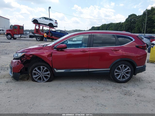 2021 Honda Cr-v 2wd Touring მანქანა იყიდება აუქციონზე, vin: 7FARW1H9XME001179, აუქციონის ნომერი: 45590620
