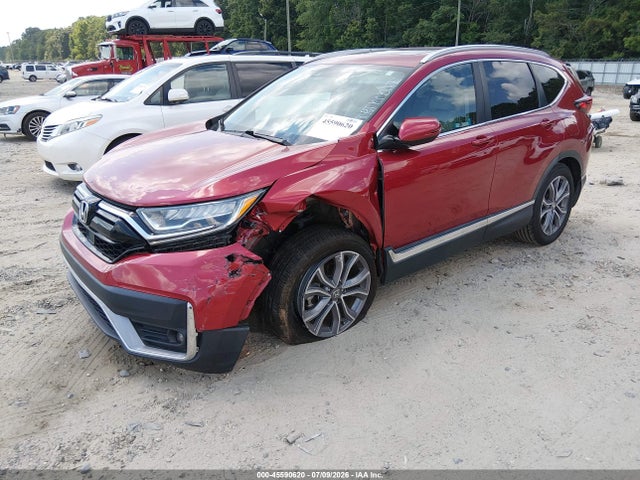2021 Honda Cr-v 2wd Touring მანქანა იყიდება აუქციონზე, vin: 7FARW1H9XME001179, აუქციონის ნომერი: 45590620