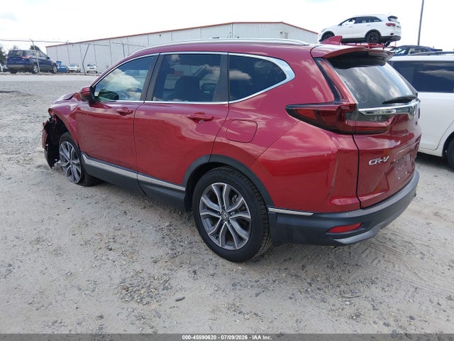 2021 Honda Cr-v 2wd Touring მანქანა იყიდება აუქციონზე, vin: 7FARW1H9XME001179, აუქციონის ნომერი: 45590620