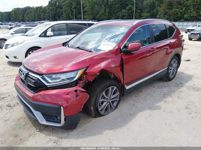2021 Honda Cr-v 2wd Touring მანქანა იყიდება აუქციონზე, vin: 7FARW1H9XME001179, აუქციონის ნომერი: 45590620