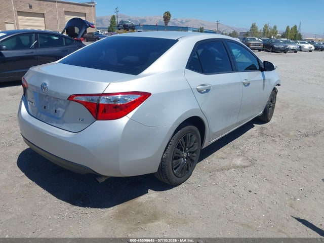 Toyota COROLLA LE 2015 2T1BURHE1FC262612 Image 4