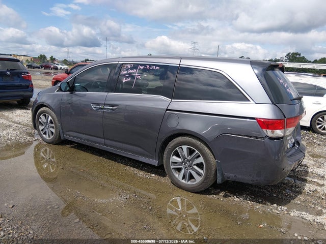 2016 Honda Odyssey Touring/touring Elite მანქანა იყიდება აუქციონზე, vin: 5FNRL5H91GB058497, აუქციონის ნომერი: 45590698