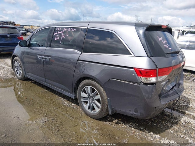 2016 Honda Odyssey Touring/touring Elite მანქანა იყიდება აუქციონზე, vin: 5FNRL5H91GB058497, აუქციონის ნომერი: 45590698
