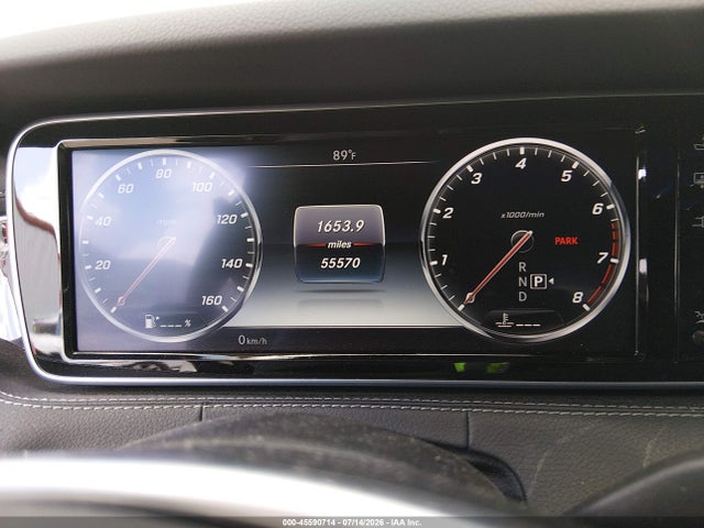 45590714 :رقم المزاد ، WDDXJ8FB9GA016520 vin ، 2016 Mercedes-benz S 550 4matic مزاد بيع