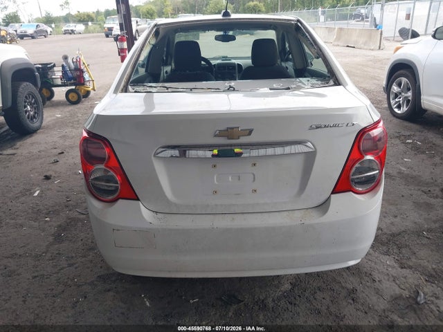 Aukcja sprzedaży 2015 Chevrolet Sonic Lt Auto, vin: 1G1JC5SH9F4111569, numer aukcji: 45590768