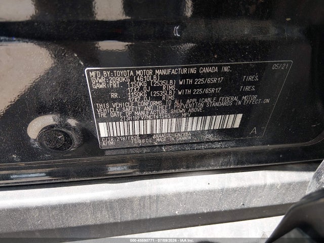 Toyota RAV4 LE 2021 2T3H1RFV7MC141545 Image 9