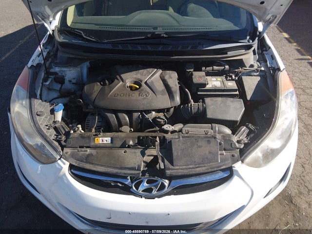 2013 Hyundai Elantra Gls მანქანა იყიდება აუქციონზე, vin: 5NPDH4AE2DH369351, აუქციონის ნომერი: 45590789