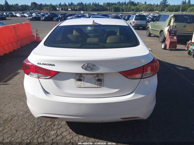 2013 Hyundai Elantra Gls მანქანა იყიდება აუქციონზე, vin: 5NPDH4AE2DH369351, აუქციონის ნომერი: 45590789