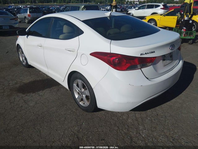2013 Hyundai Elantra Gls მანქანა იყიდება აუქციონზე, vin: 5NPDH4AE2DH369351, აუქციონის ნომერი: 45590789