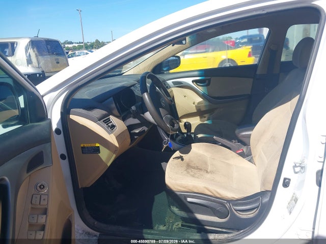 2013 Hyundai Elantra Gls მანქანა იყიდება აუქციონზე, vin: 5NPDH4AE2DH369351, აუქციონის ნომერი: 45590789