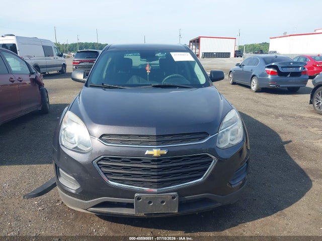 2016 Chevrolet Equinox Ls მანქანა იყიდება აუქციონზე, vin: 2GNFLEEK0G6336684, აუქციონის ნომერი: 45590851
