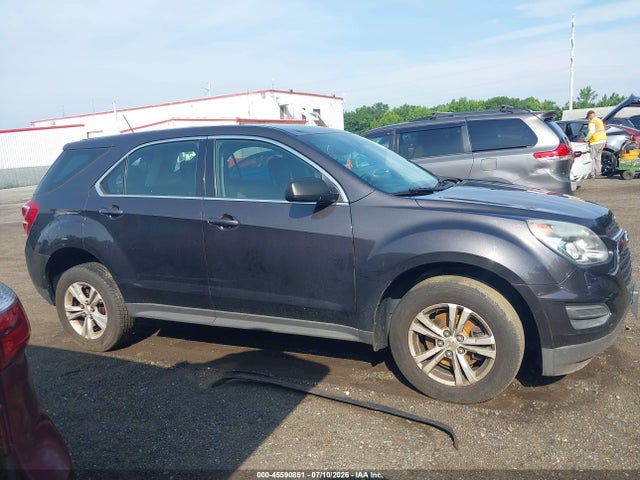2016 Chevrolet Equinox Ls მანქანა იყიდება აუქციონზე, vin: 2GNFLEEK0G6336684, აუქციონის ნომერი: 45590851