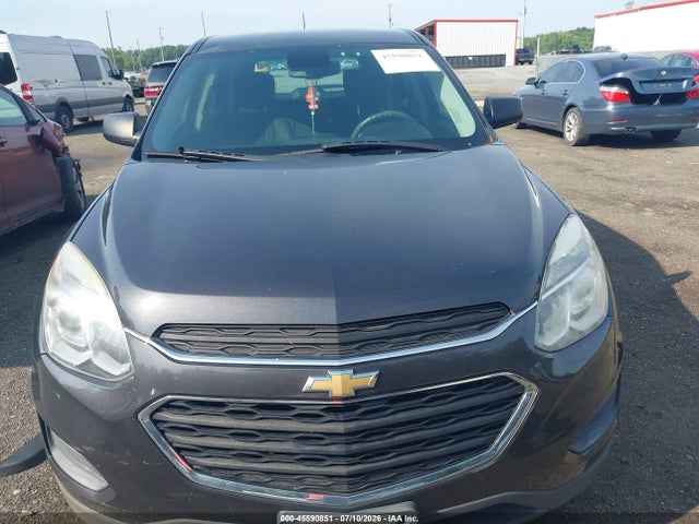 2016 Chevrolet Equinox Ls მანქანა იყიდება აუქციონზე, vin: 2GNFLEEK0G6336684, აუქციონის ნომერი: 45590851
