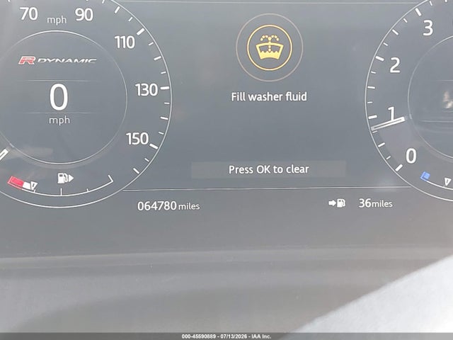 Продаж на аукціоні авто 2020 Land Rover Range Rover Velar P250 R-dynamic S, vin: SALYK2EX9LA257356, номер лоту: 45590889