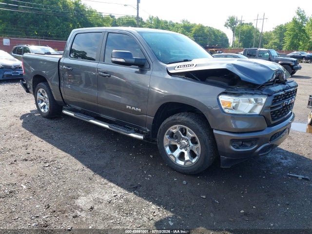 45591001 :رقم المزاد ، 1C6SRFFT4NN361493 vin ، 2022 Ram 1500 Big Horn  4x4 5'7 Box مزاد بيع