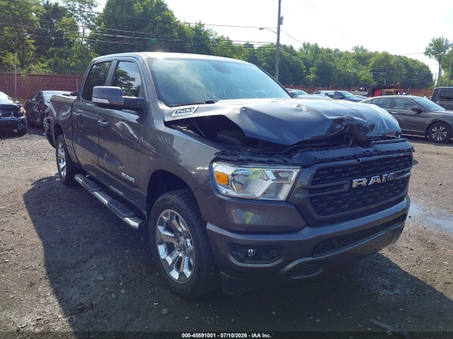 45591001 :رقم المزاد ، 1C6SRFFT4NN361493 vin ، 2022 Ram 1500 Big Horn  4x4 5'7 Box مزاد بيع