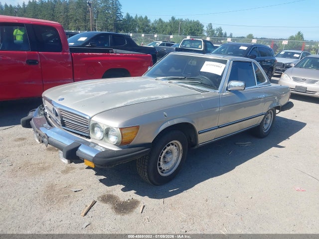 Aukcja sprzedaży 1985 Mercedes-benz 380 Sl, vin: WDBBA45C7FA033787, numer aukcji: 45591002