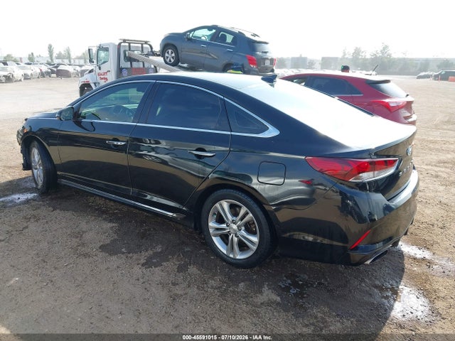 2018 Hyundai Sonata Sport მანქანა იყიდება აუქციონზე, vin: 5NPE34AF2JH693150, აუქციონის ნომერი: 45591015