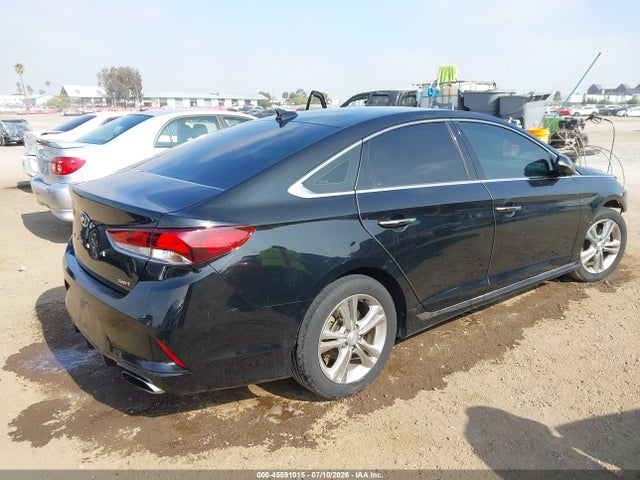 2018 Hyundai Sonata Sport მანქანა იყიდება აუქციონზე, vin: 5NPE34AF2JH693150, აუქციონის ნომერი: 45591015