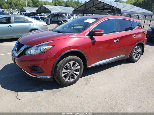 45591064 :رقم المزاد ، 5N1AZ2MH3FN274144 vin ، 2015 Nissan Murano S مزاد بيع