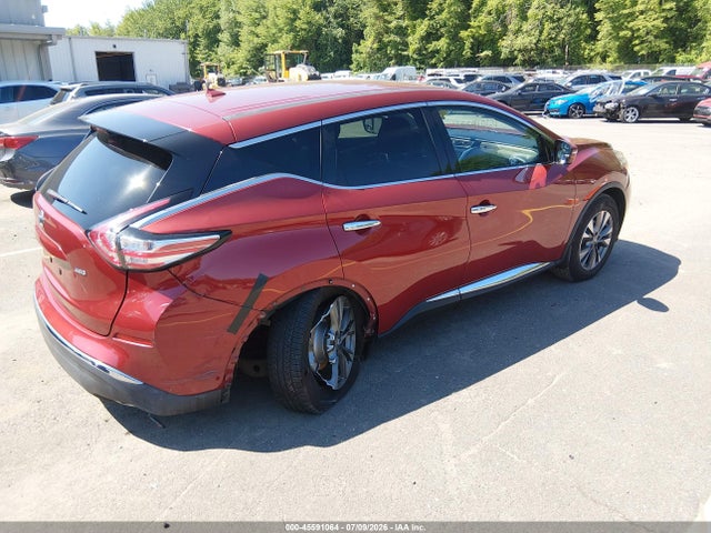 45591064 :رقم المزاد ، 5N1AZ2MH3FN274144 vin ، 2015 Nissan Murano S مزاد بيع