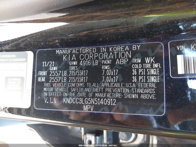 KIA Niro Ev Ex 2022 KNDCC3LG5N5140912 Image 9