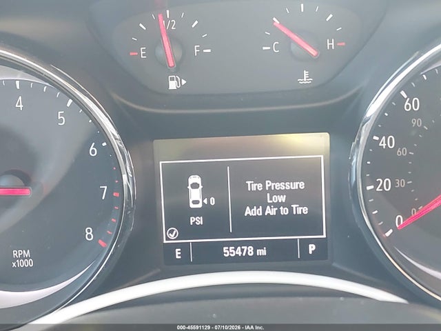 45591129 :رقم المزاد ، W04GL6SX9J1127984 vin ، 2018 Buick Regal Sportback Preferred مزاد بيع