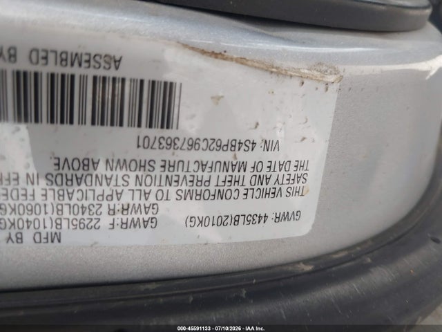 45591133 :رقم المزاد ، 4S4BP62C967363701 vin ، 2006 Subaru Outback 2.5i Limited مزاد بيع