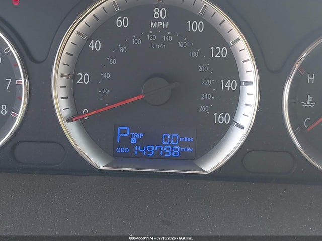 2010 Hyundai Sonata Gls მანქანა იყიდება აუქციონზე, vin: 5NPET4AC1AH619918, აუქციონის ნომერი: 45591174