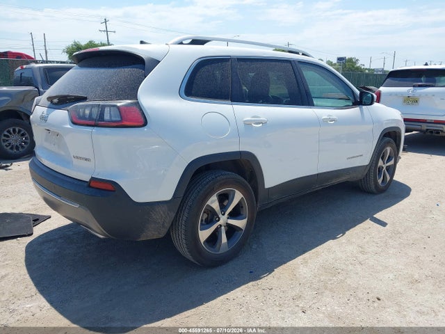 2019 Jeep Cherokee Limited 4x4 მანქანა იყიდება აუქციონზე, vin: 1C4PJMDX3KD475809, აუქციონის ნომერი: 45591265