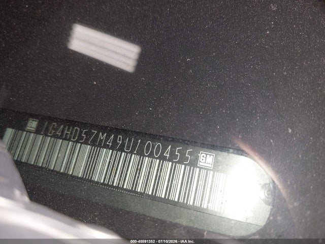 Продаж на аукціоні авто 2009 Buick Lucerne Cxl, vin: 1G4HD57M49U100455, номер лоту: 45591352
